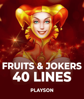 Fruits & Jokers: 40 Lines