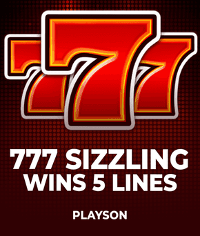 777 Sizzling Wins: 5 lines