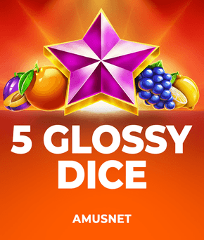 5 Glossy Dice