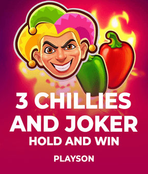 3 Chillies and Joker: Hold and Win
